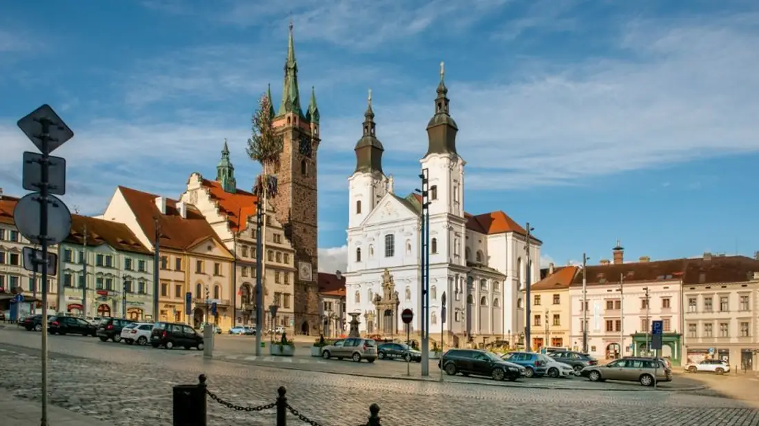 The main square of Klatovy