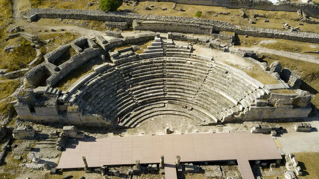The Roman theatre of Segóbriga
